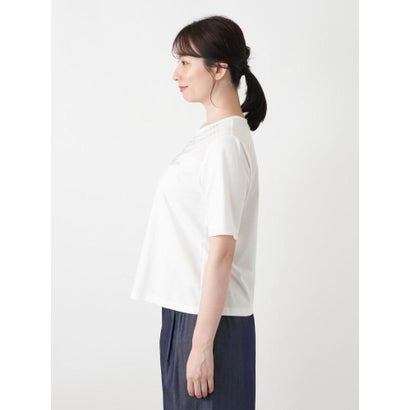 ロゴTシャツ【MUSE BY ROCHAS Premiere】 （アイボリー）｜詳細画像