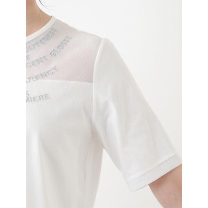 ロゴTシャツ【MUSE BY ROCHAS Premiere】 （アイボリー）｜詳細画像