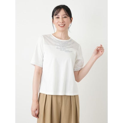 ロゴTシャツ【MUSE BY ROCHAS Premiere】 （アイボリー）｜詳細画像