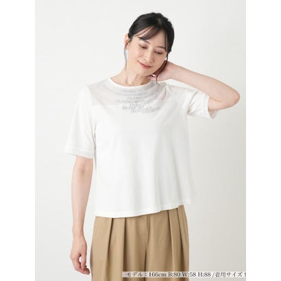 ロゴTシャツ【MUSE BY ROCHAS Premiere】 （アイボリー）｜詳細画像