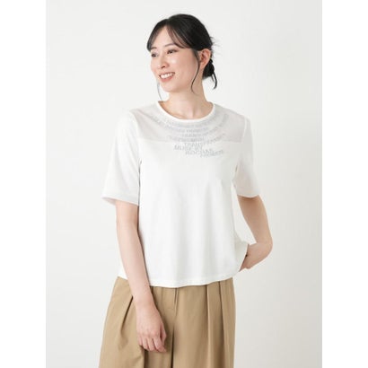 ロゴTシャツ【MUSE BY ROCHAS Premiere】 （アイボリー）｜詳細画像