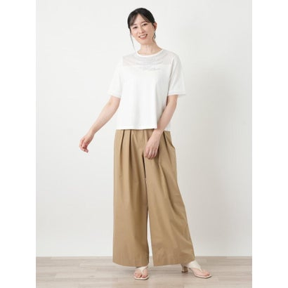 ロゴTシャツ【MUSE BY ROCHAS Premiere】 （アイボリー）｜詳細画像