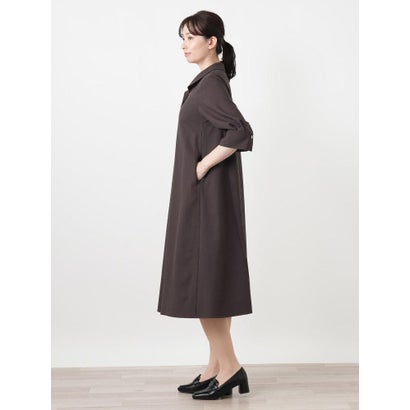 ロングフレアワンピース【Leilian WHITE LABEL】 （ブラック）｜詳細画像