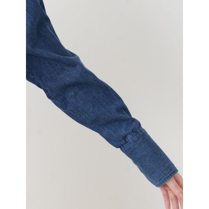 ワンポケットデニムシャツ【L JEANS】 （ブルー系）｜詳細画像