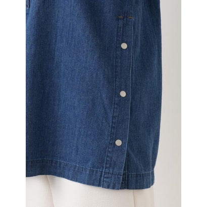 ワンポケットデニムシャツ【L JEANS】 （ブルー系）｜詳細画像