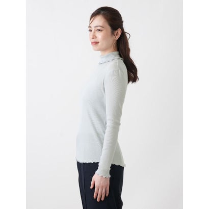 レリアン Leilian タートルネックプルオーバー【Leilian WHITE LABEL】 （レッド系）｜詳細画像