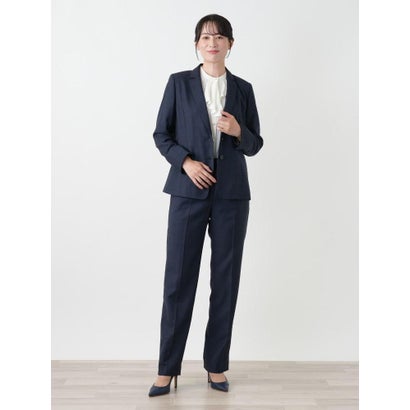 テーパードパンツ【LORO PIANA】 （ネイビー）｜詳細画像