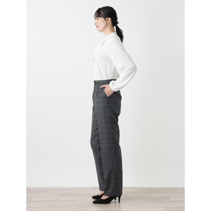 テーパードパンツ【LORO PIANA】 （ネイビー）｜詳細画像