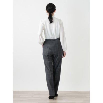 テーパードパンツ【LORO PIANA】 （ネイビー）｜詳細画像