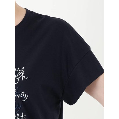 レリアン Leilian ロゴデザインTシャツ （アイボリー）｜詳細画像