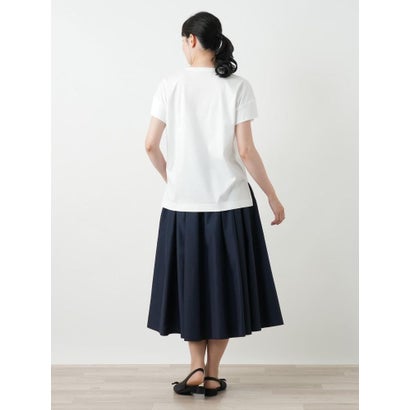 レリアン Leilian ロゴデザインTシャツ （アイボリー）｜詳細画像