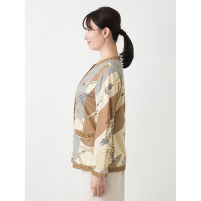 ニットジャケット【ROCHAS Premiere】 （ネイビー）｜詳細画像