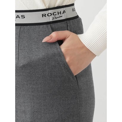 ウエストゴムパンツ【ROCHAS Premiere】 （グレー系）｜詳細画像