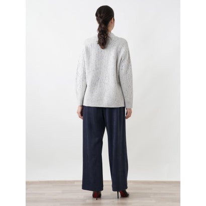 レリアンプラスハウス Leilian PLUS HOUSE ストレッチパンツ【ROCHAS Premiere】 （ネイビー系）｜詳細画像