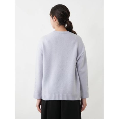 レリアンプラスハウス Leilian PLUS HOUSE プルオーバーニット【ROCHAS Premiere】 （ライラック）｜詳細画像