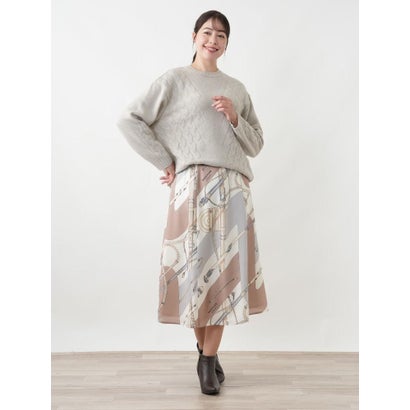 レリアンプラスハウス Leilian PLUS HOUSE プルオーバーニット【ROCHAS Premiere】 （ライラック）｜詳細画像