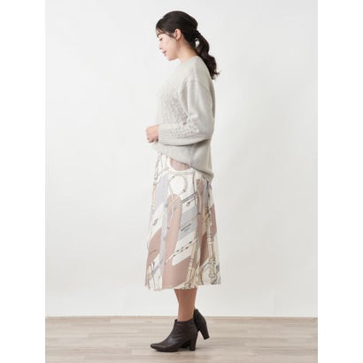 レリアンプラスハウス Leilian PLUS HOUSE プルオーバーニット【ROCHAS Premiere】 （ライラック）｜詳細画像