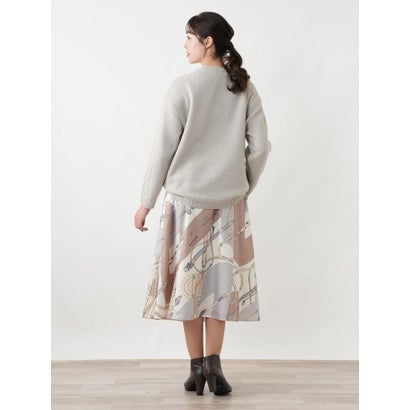レリアンプラスハウス Leilian PLUS HOUSE プルオーバーニット【ROCHAS Premiere】 （ライラック）｜詳細画像