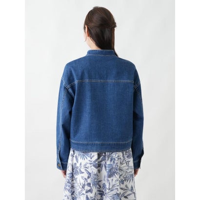 【店頭人気】デニムジャケット【L JEANS】 （ネイビー系）｜詳細画像