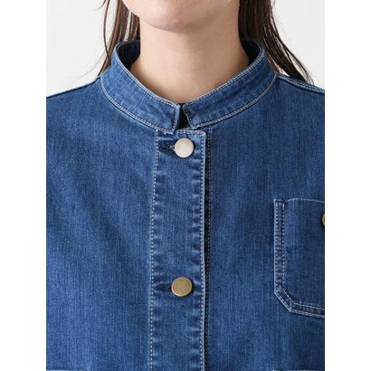 【店頭人気】デニムジャケット【L JEANS】 （ネイビー系）｜詳細画像