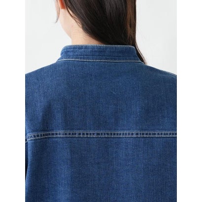【店頭人気】デニムジャケット【L JEANS】 （ネイビー系）｜詳細画像