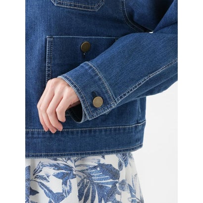 【店頭人気】デニムジャケット【L JEANS】 （ネイビー系）｜詳細画像