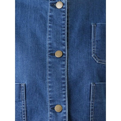 【店頭人気】デニムジャケット【L JEANS】 （ネイビー系）｜詳細画像