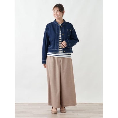 【店頭人気】デニムジャケット【L JEANS】 （ネイビー系）｜詳細画像