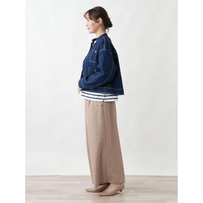 【店頭人気】デニムジャケット【L JEANS】 （ネイビー系）｜詳細画像