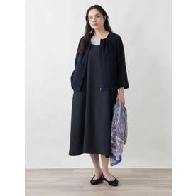ジャンパースカート【Leilian WHITE LABEL】 （ネイビー系）