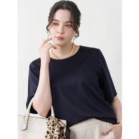 【UVカット・接触冷感】Tシャツ （ネイビー）