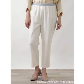 【店頭人気】クロップドパンツ （エクリュベージュ）