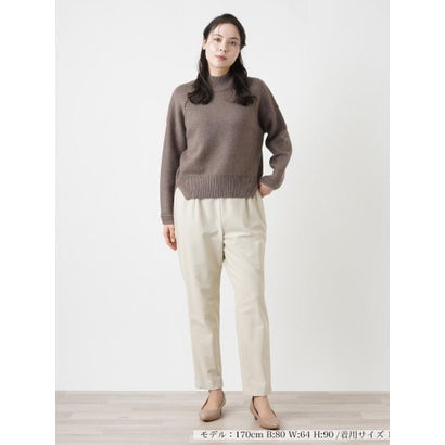 レリアンプラスハウス Leilian PLUS HOUSE 【店頭人気】あったかスリムパンツ （ネイビー）｜詳細画像