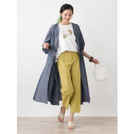 クロップドパンツ （グリーン）