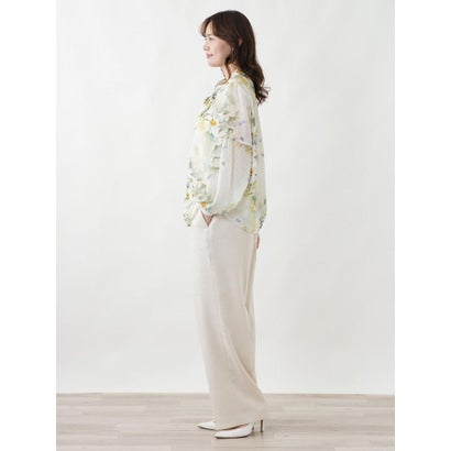 レリアンプラスハウス Leilian PLUS HOUSE ブラウス【ROCHAS Premiere】 （グリーン）｜詳細画像