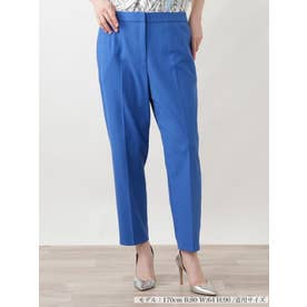 【店頭人気】クロップドパンツ【Leilian WHITE LABEL】 （ロイヤルブルー）