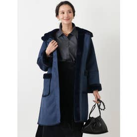 コート【Leilian WHITE LABEL】 （ネイビー）