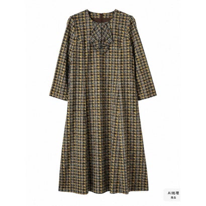 ワンピース【Leilian WHITE LABEL】 （マスタード）｜詳細画像