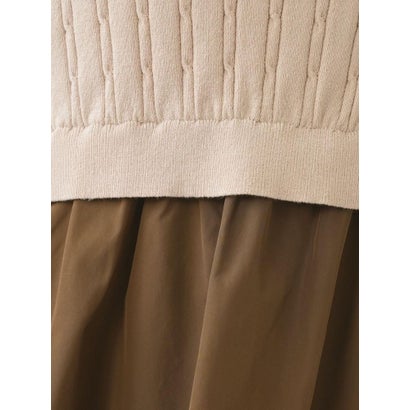 切替ワンピース【NEMIKA】 （ブラック）｜詳細画像