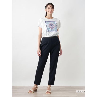 【店頭人気】ストレッチスリムパンツ （ネイビー）｜詳細画像