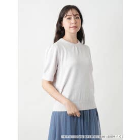 【店頭人気】クルーネックニット【BOURGE】 （ピンク）