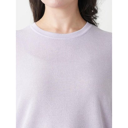レリアンプラスハウス Leilian PLUS HOUSE 【店頭人気】洗えるニット （ラベンダー）｜詳細画像