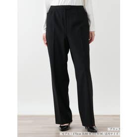 【店頭人気】ブーツカットパンツ （ブラック）