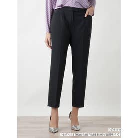 【店頭人気】ストレッチクロップドパンツ【はっ水】 （ブラック）