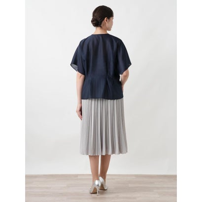 レリアンプラスハウス Leilian PLUS HOUSE ブラウス【Leilian WHITE LABEL】 （ネイビー）｜詳細画像