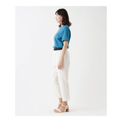 【店頭人気】ストレッチクロップドテーパードパンツ （モスグリーン）｜詳細画像