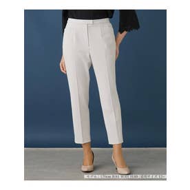 【店頭人気】【はっ水】ストレッチクロップドパンツ （ライトグレー）