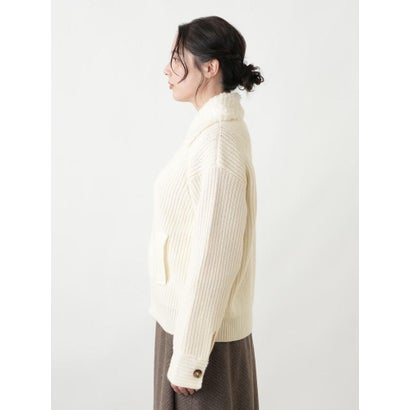 レリアンプラスハウス Leilian PLUS HOUSE カーディガン-TONET （アイボリー）｜詳細画像
