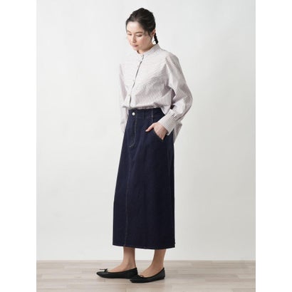 レリアンプラスハウス Leilian PLUS HOUSE 【店頭人気】デニムスカート【L JEANS】 （ネイビー）｜詳細画像