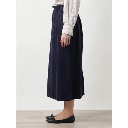 レリアンプラスハウス Leilian PLUS HOUSE 【店頭人気】デニムスカート【L JEANS】 （ネイビー）｜詳細画像